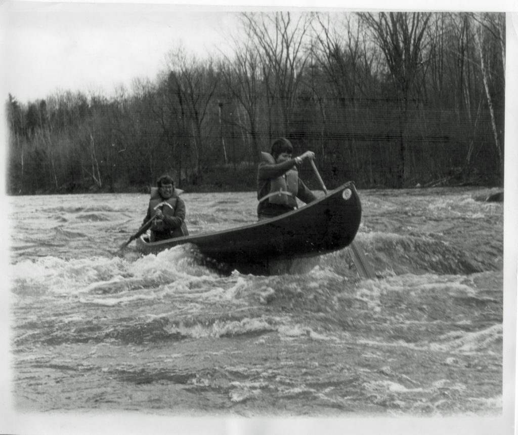 Whit McEvoy stern Sue Owen bow ca 1980